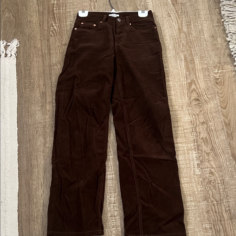 Parke Corduroy Classic Straight pant size 24